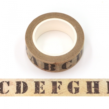 Washi Tape "Abecedario"