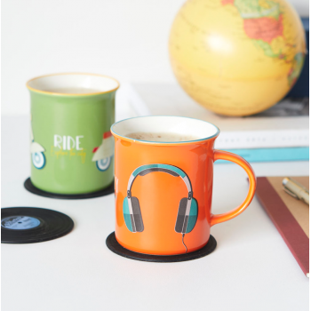 Taza "Auriculares"