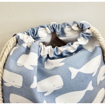 Mochila Infantil "Ballenas"