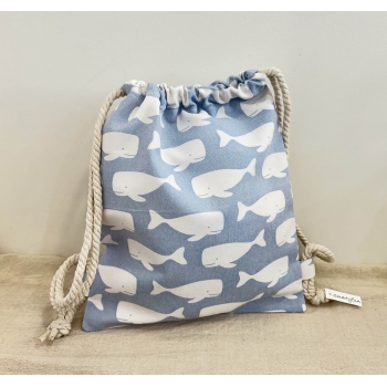 Mochila Infantil "Ballenas"