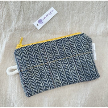 Monedero Tweed "Blue"