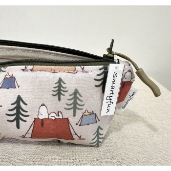 Estuche "Snoopy Camping"