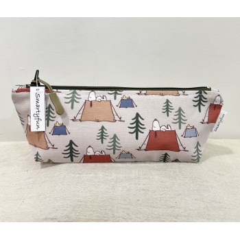 Estuche "Snoopy Camping"