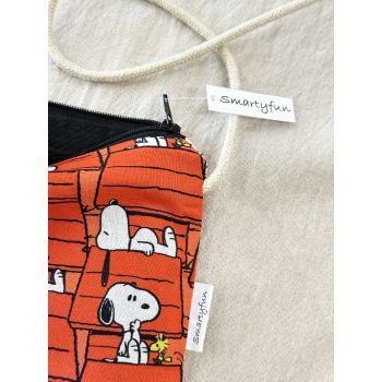 Bolsa Porta Móvil "Snoopy Caseta"