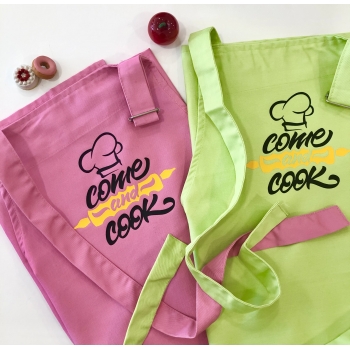 Delantal Adulto "Come and Cook"