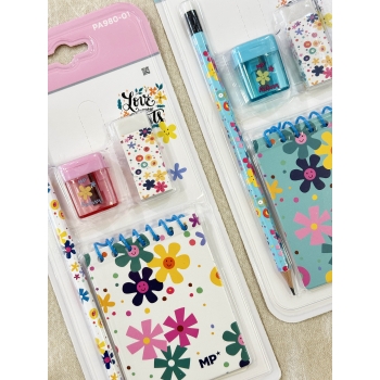 Pack de Escritura "Flores" (Varios colores)