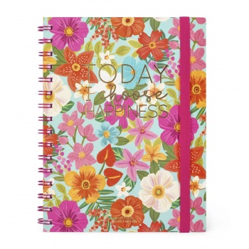 Cuaderno "Flowers" A5 de LEGAMI