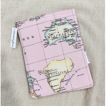 Funda Protectora "Mapamundi" para Ebook, con bolsillo