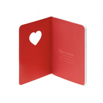 Libreta "Heart" de LEGAMI