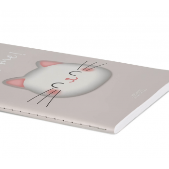 Cuaderno "Kitty" A5 de LEGAMI (Blanco o Rayas)