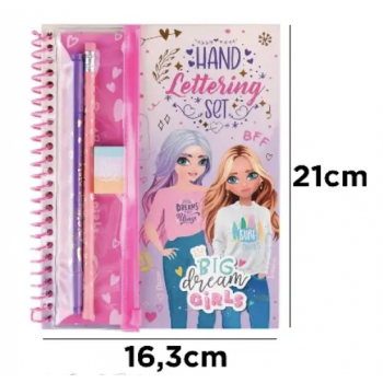 Pack de Lettering "Big Dreams Girls"