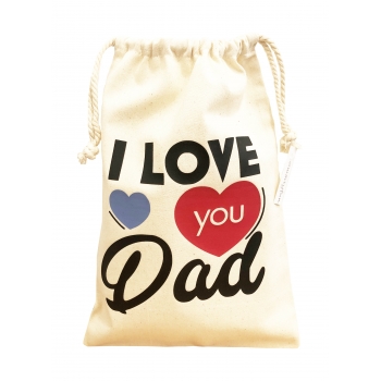 Saco de tela "Love Dad"