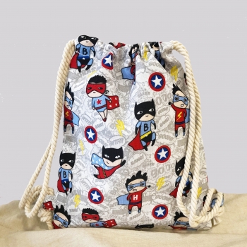 Mochila Infantil "Superhéroes"