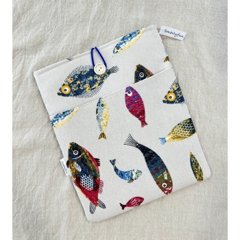 Funda Protectora "Peces" con bolsillo