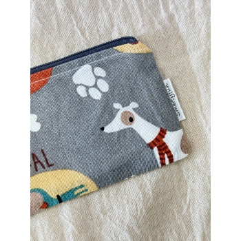 Funda de Gafas "Perros Gris"