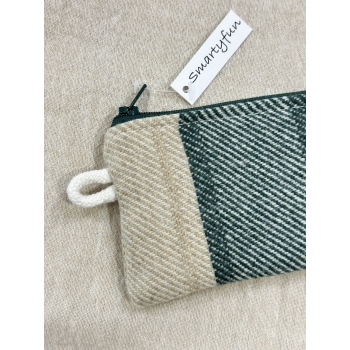 Monedero Tweed "Rayas"