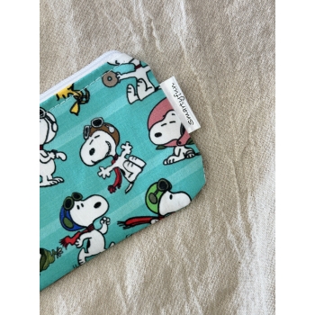 Funda de Gafas "Snoopy" Verde