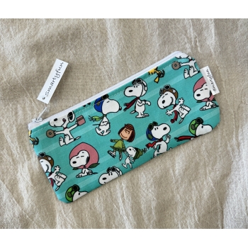 Funda de Gafas "Snoopy" Verde