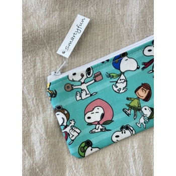 Funda de Gafas "Snoopy" Verde