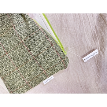 Neceser Tweed "Square"