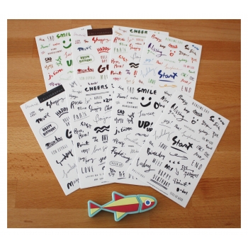 Sticker "Calligraphy"