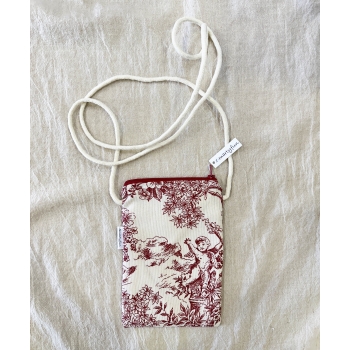 Bolsa Porta Móvil "Toile de Jouy" (Varios colores)