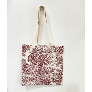 Bolsa Tote Bag "Toile de Jouy"