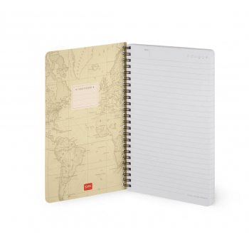 Cuaderno "Travel" A5 de LEGAMI con Stickers