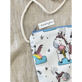 Bolsa Porta Móvil "Unicornios"