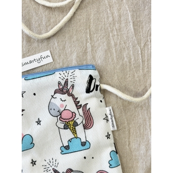 Bolsa Porta Móvil "Unicornios"