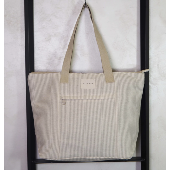 Bolso Shopper "Vera" con cremallera