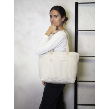 Bolso Shopper "Vera" con cremallera