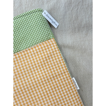 Funda Protectora "Vichy Verde" con bolsillo