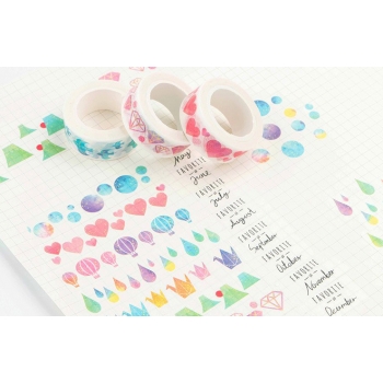 Washi Tape "Acuarela"