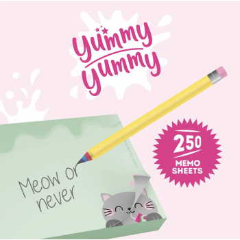 Notas Adhesivas "Yummy Yummy" de LEGAMI